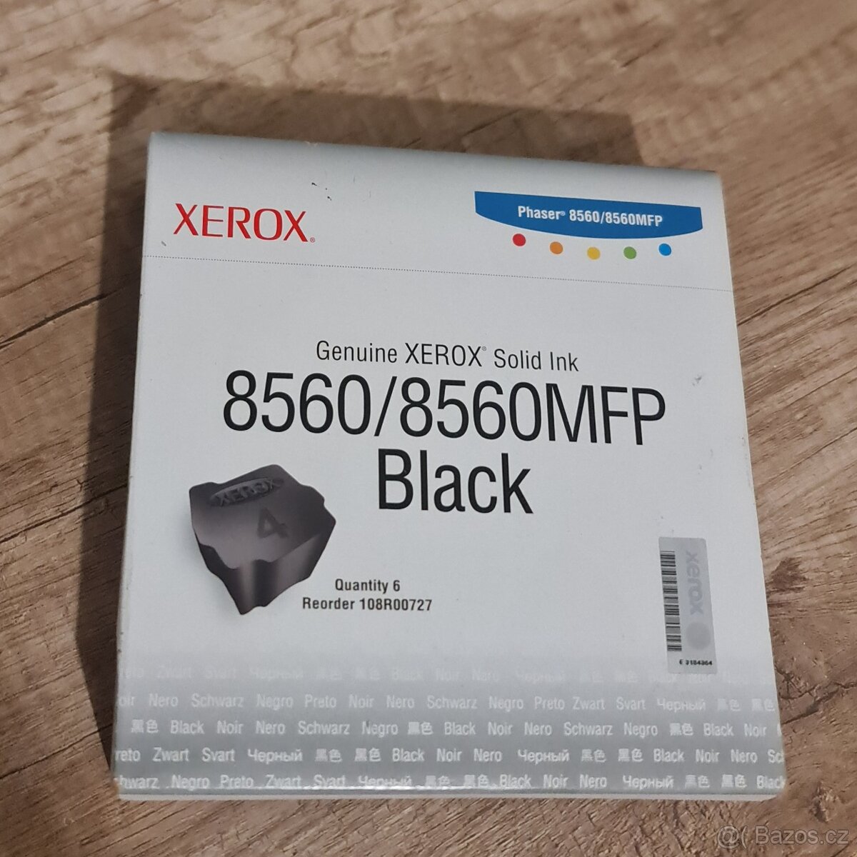 Tuhý inkoust Xerox - černý (108R00727)