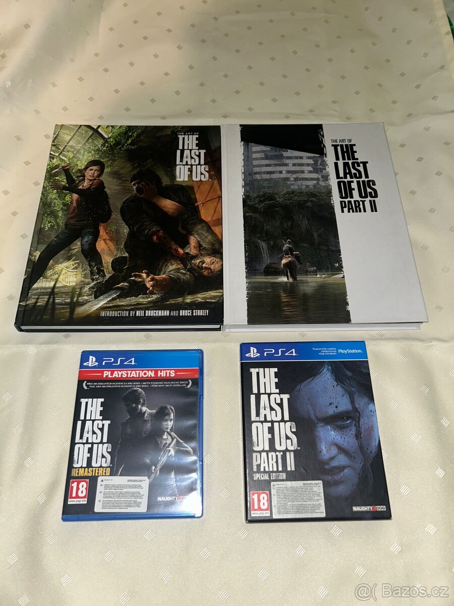 Speciální edice the last of us 1,2  ps4 ps5