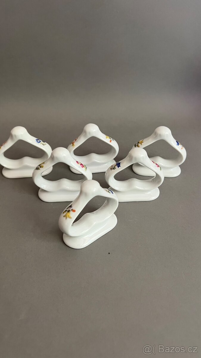 Porcelánové porsýnky na obrousky