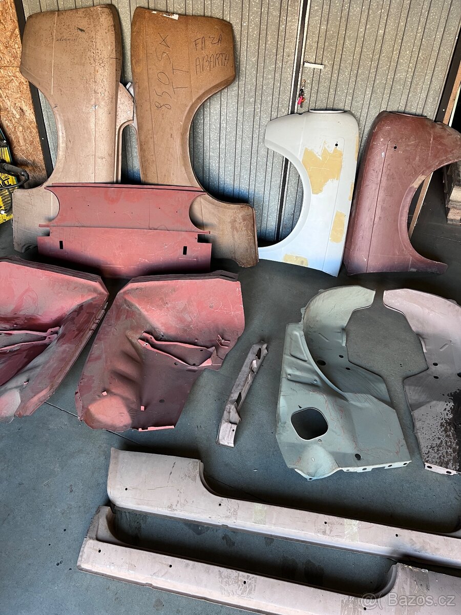 Fiat 850 nové plechy