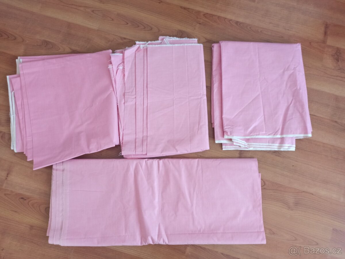 Látka na péřové polštáře a peřiny/ sypkovina