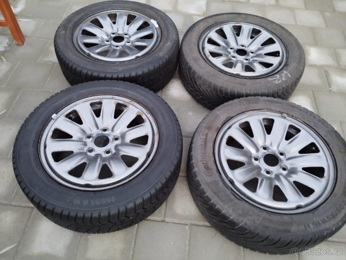 Plechové disky 5X112 R16 205/55 R16