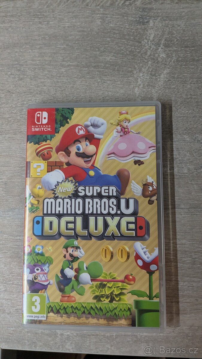 Super Mario Bros U Deluxe pro NintendoSwitch Plati do smazán