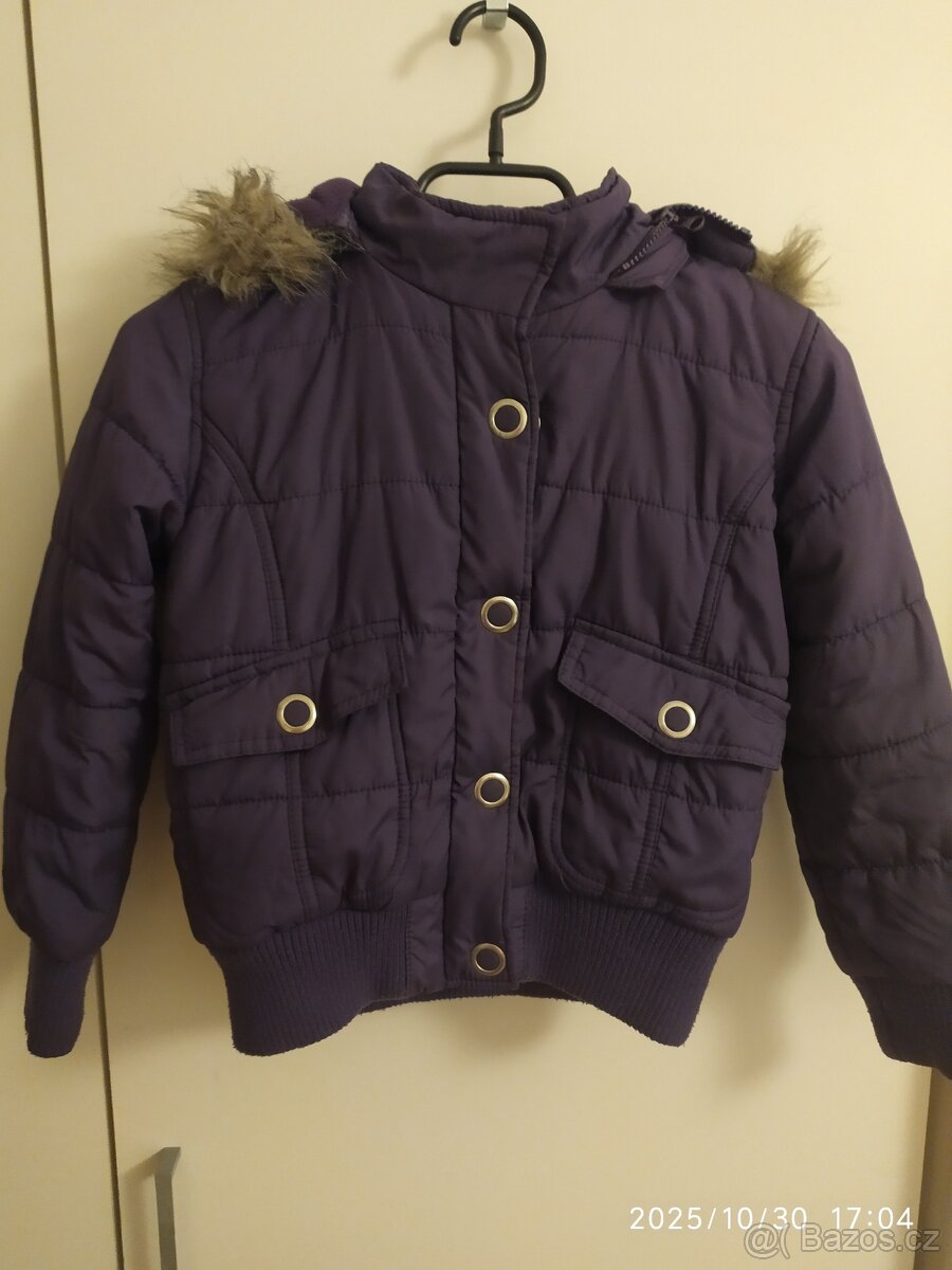 Zimní bunda zn.Cherokee vel.6-7 let