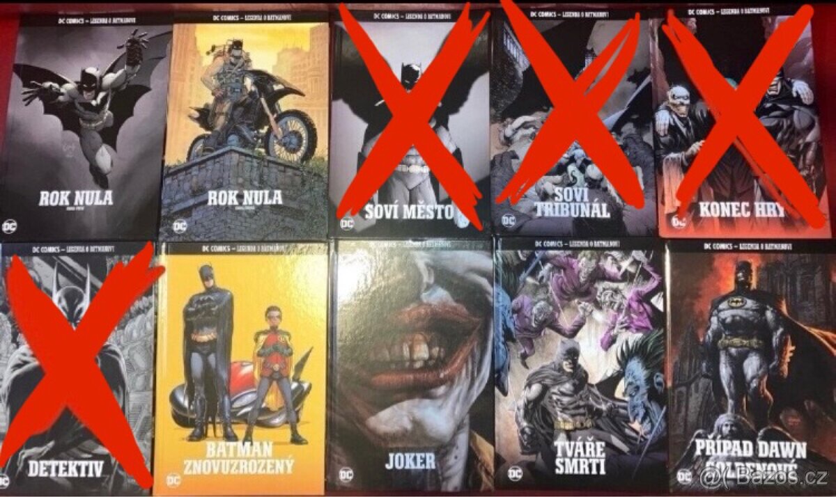Batman kolekce komiksy