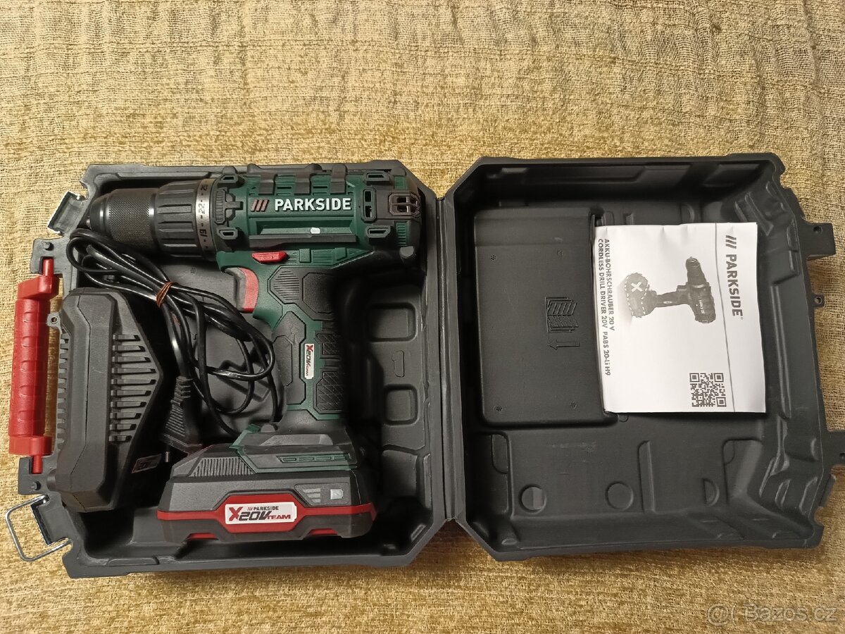 Aku šroubovák Parkside 20V