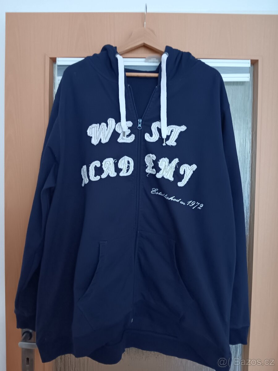 Dámská mikina s kapucí na zip