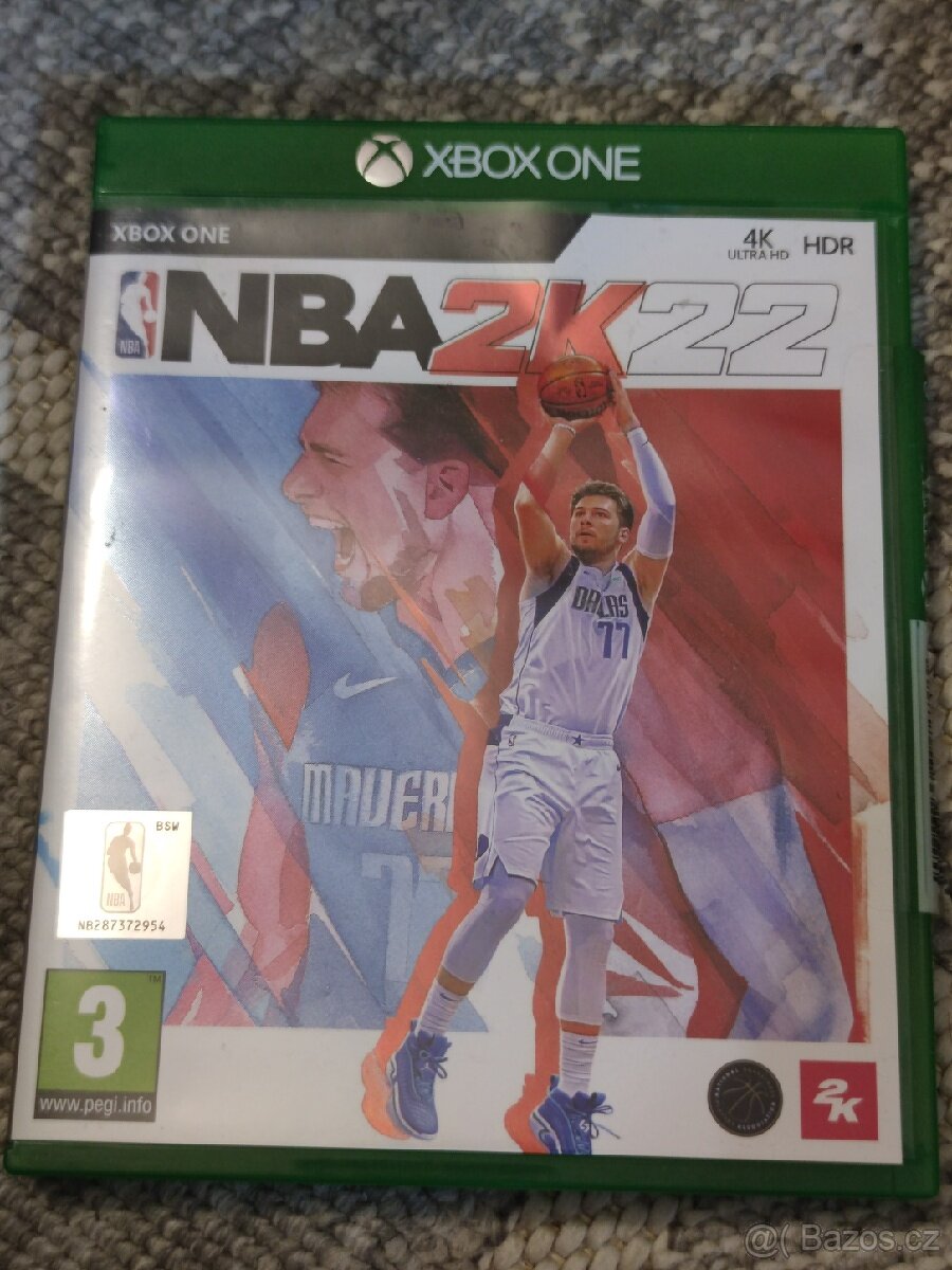 Prodám hru na Xbox One NBA 2K 22
