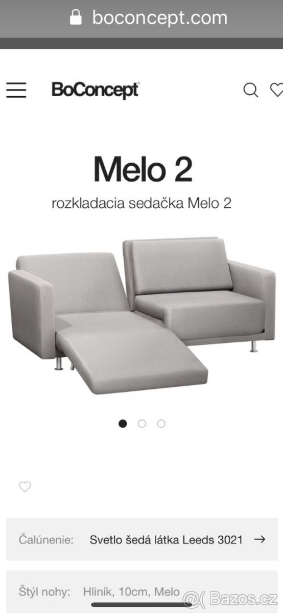 DESIGN Sedacka MELO Bo Concept