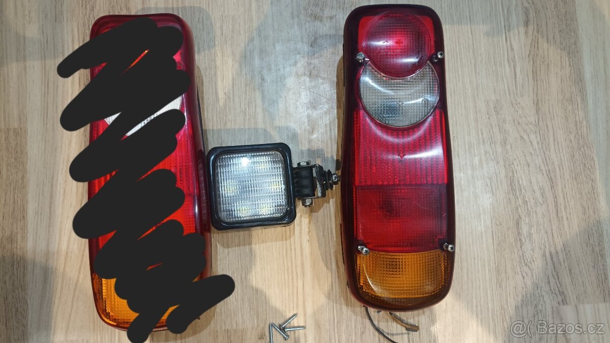 Zadní světla pro nákladní automobil