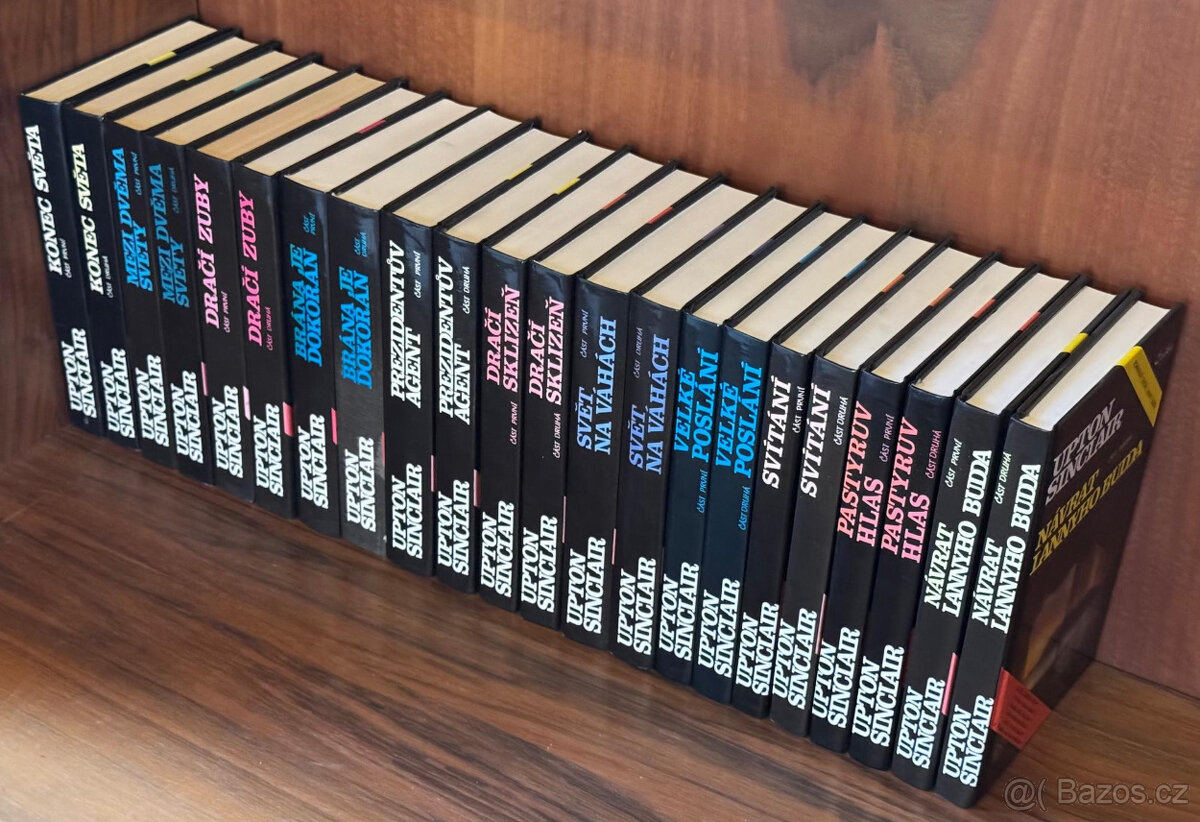 Lanny Budd, sada knih, 22 x, série, Upton SINCLAIR