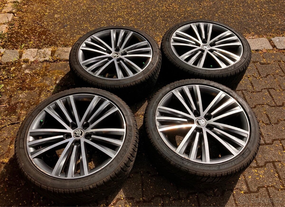 Prodám originální alu kola Škoda sirius R19