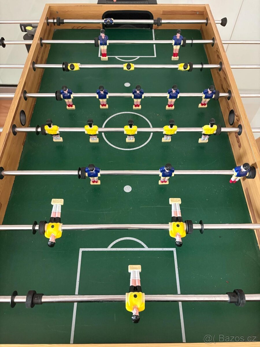 Stolní fotbálek +kulečník+hokej+ping pong
