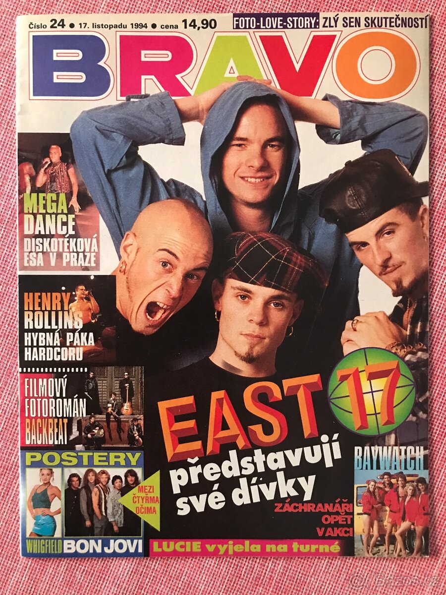 Bravo 24/1994 - komplet. Velmi pěkný stav.
