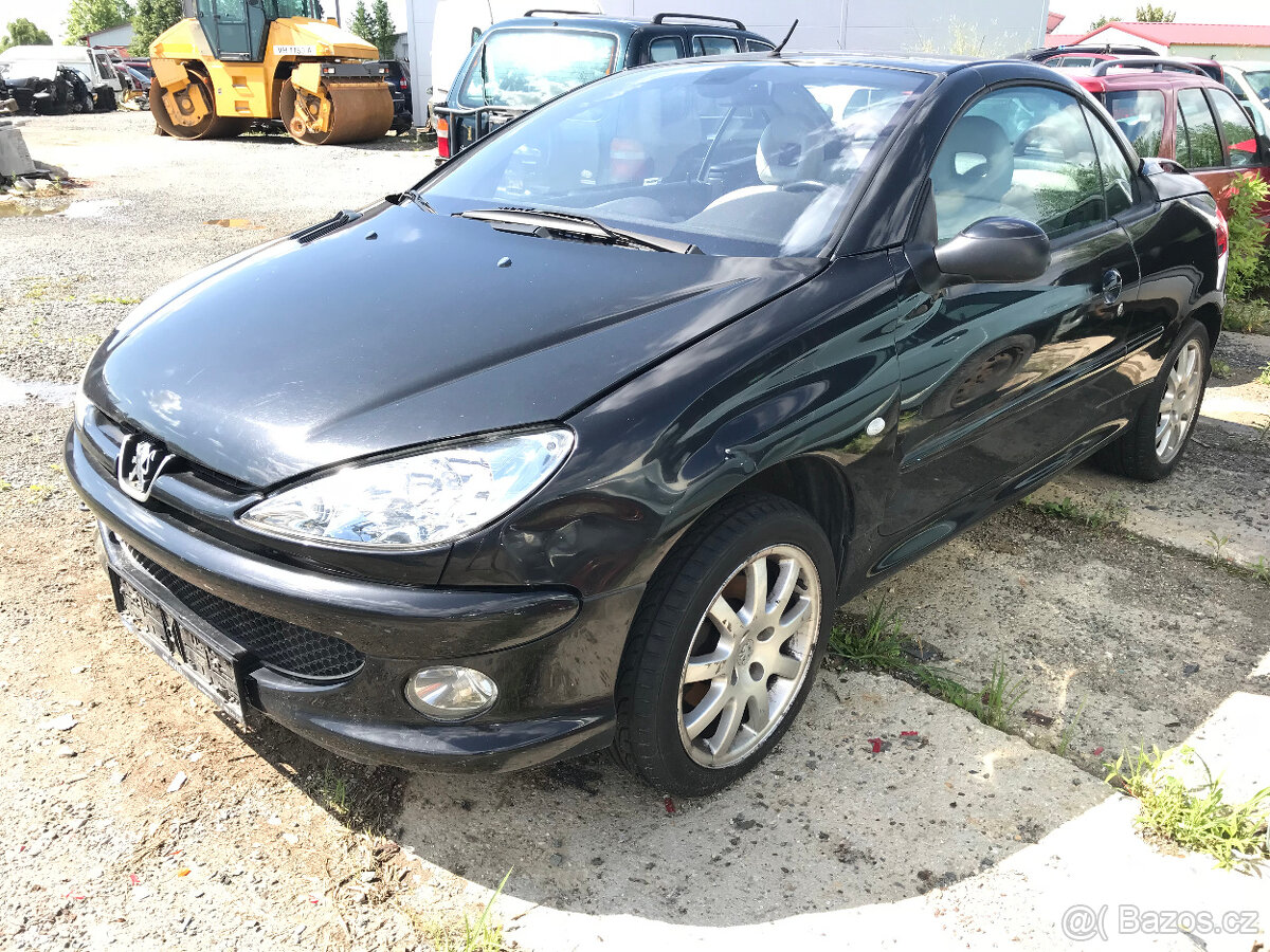 Peugeot 206 CC 2,0i 100kW 2004 - RFN - díly