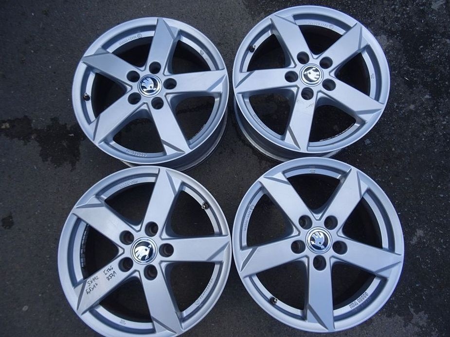 Alu disky Rial na Škoda, VW, 16", 5x112, ET 46, šíře 6,5J