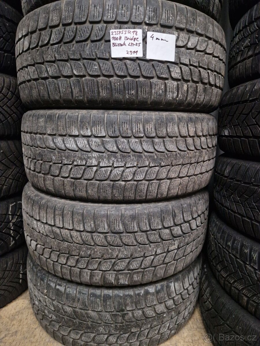 235/55 R18 100H zimní pneu Bridgestone