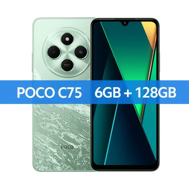 Nový Xiaomi POCO C75 6+128GB Zelený