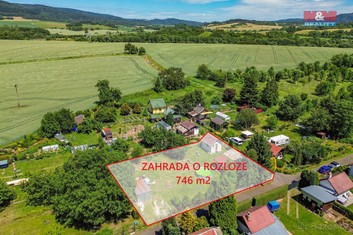 Prodej zahrady, 746 m², Ostrov