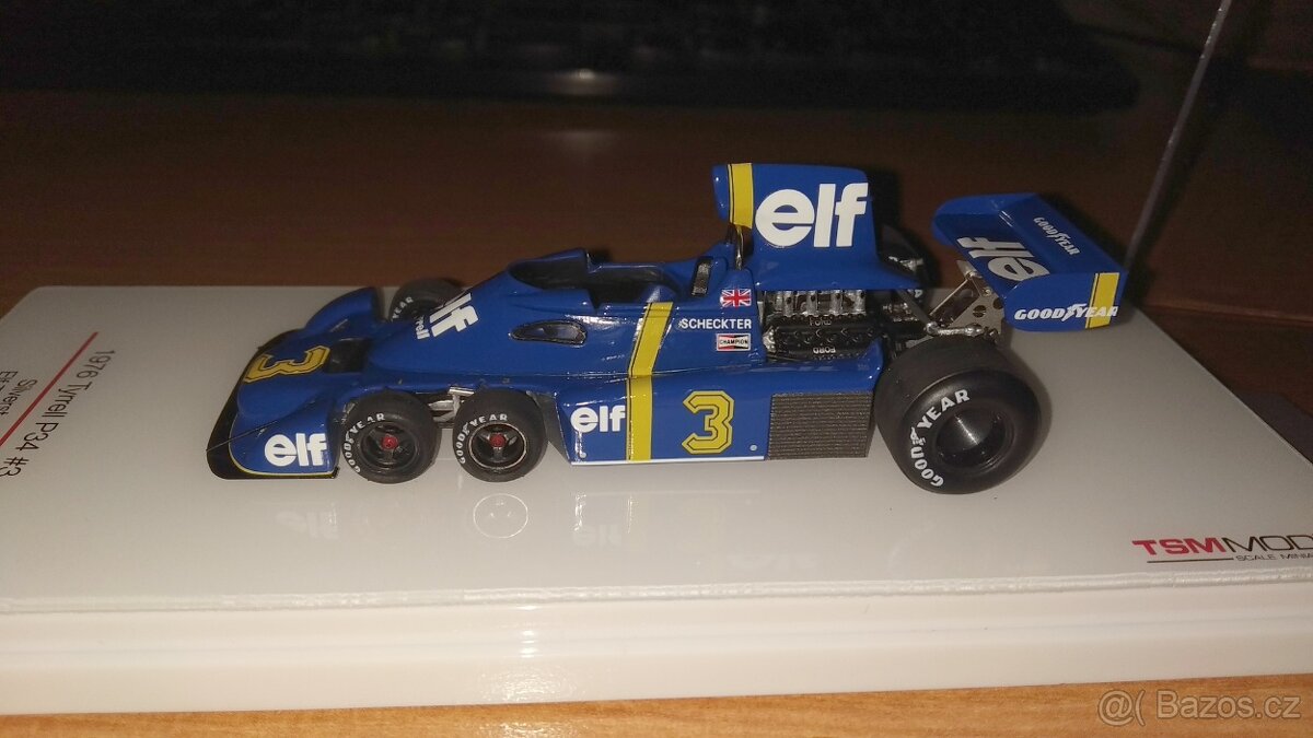 Tyrrell P34 #3 Jody Scheckter 1976 Silverstone TSM16436 1:43