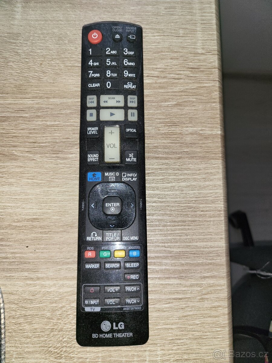 Prodám dálkové ovládání na televizor LG, super stav 