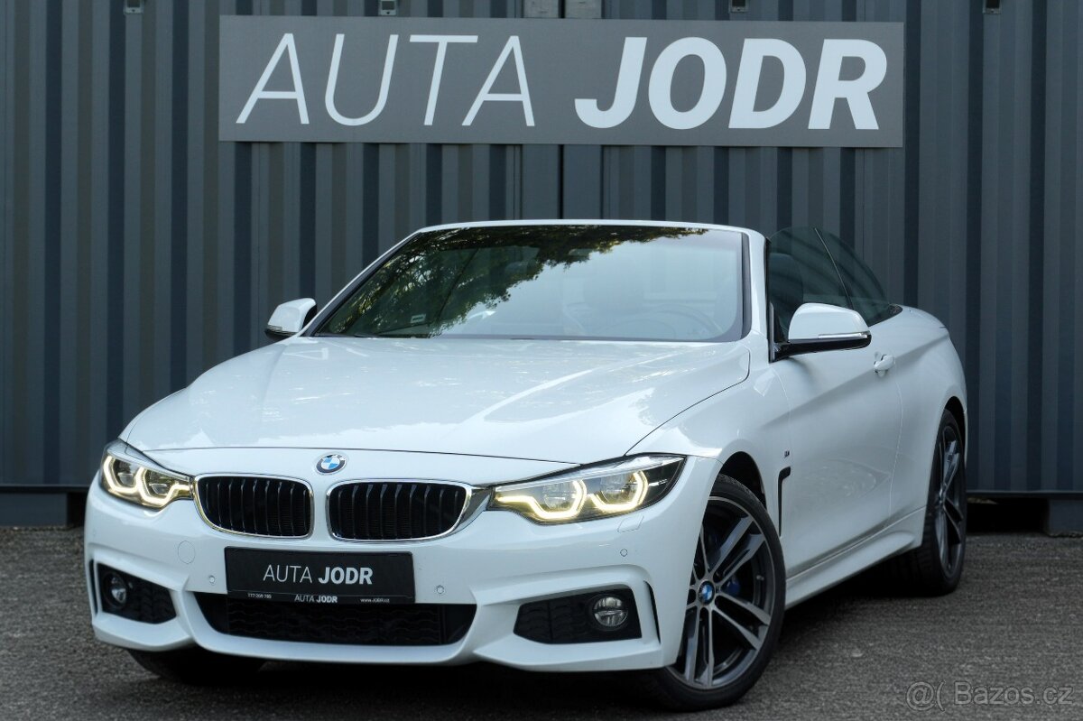 BMW 440i xDrive 240 kW Cabrio, Tažné, ČR, Kamera, kKomfort