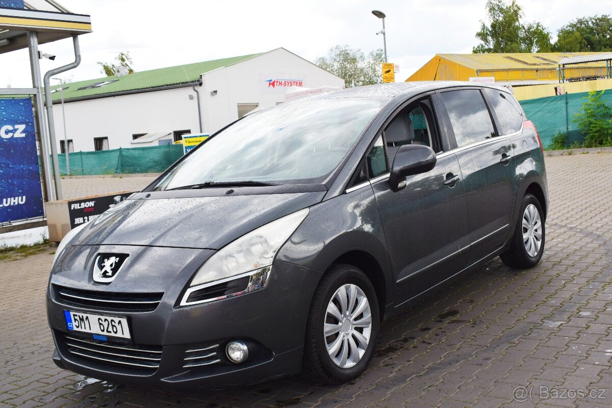 PEUGEOT 5008 1.6i 115KW/MANUÁL/ČR PŮVOD/2X SADY KOL/SERVISKA