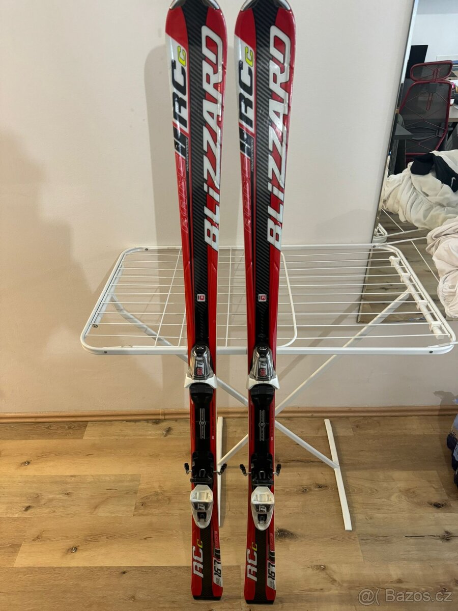 Predám slalomové lyže Blizzard RCC IQ - 167 cm - Radius 14