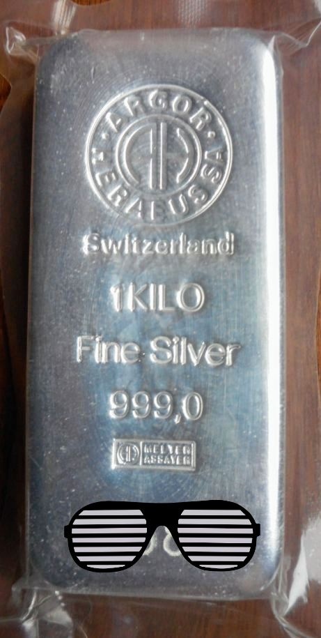 Stříbro 1000g
