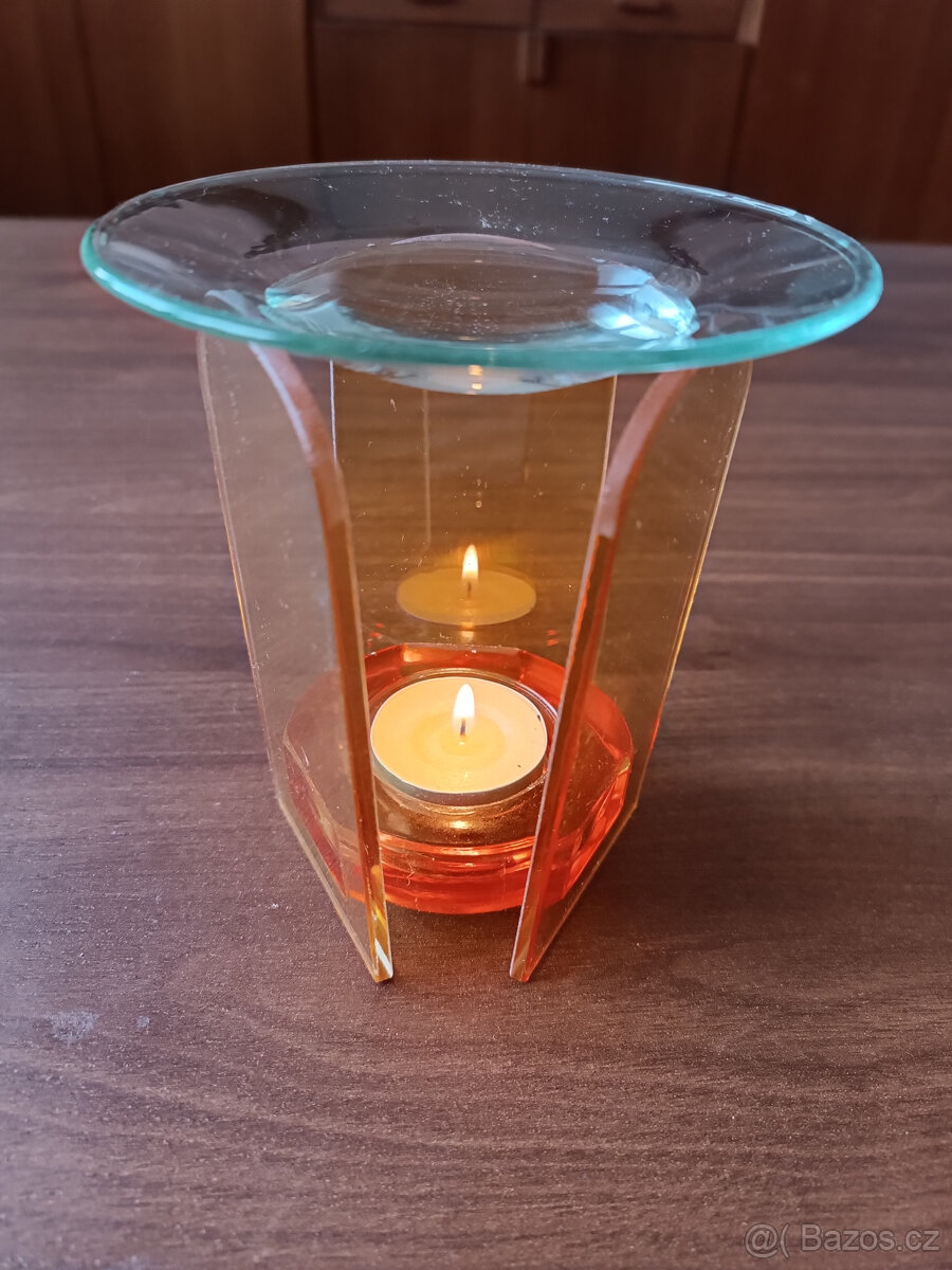 aroma lampička skleněná