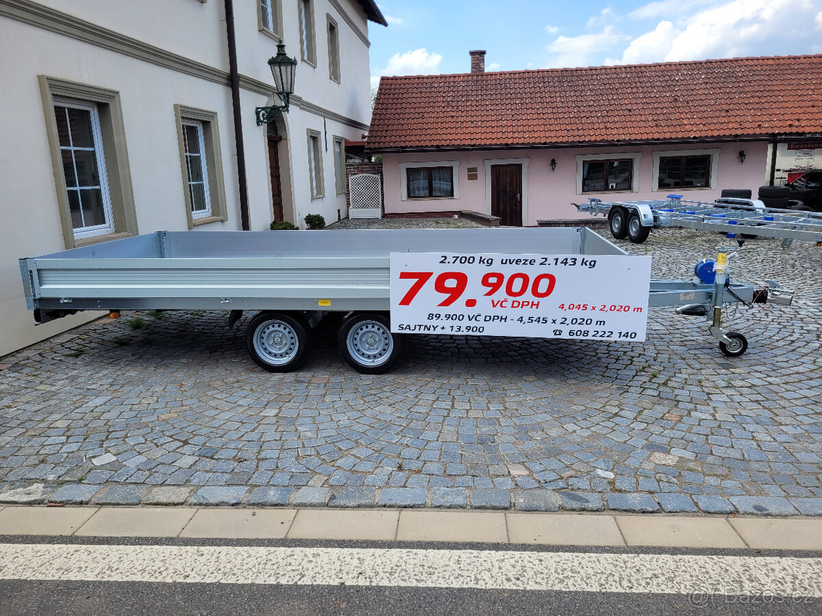 PRIVES NAKLADNI AUTOPREPRAVNIK BOCKMANN-TPV 2700 KG D 4,5M