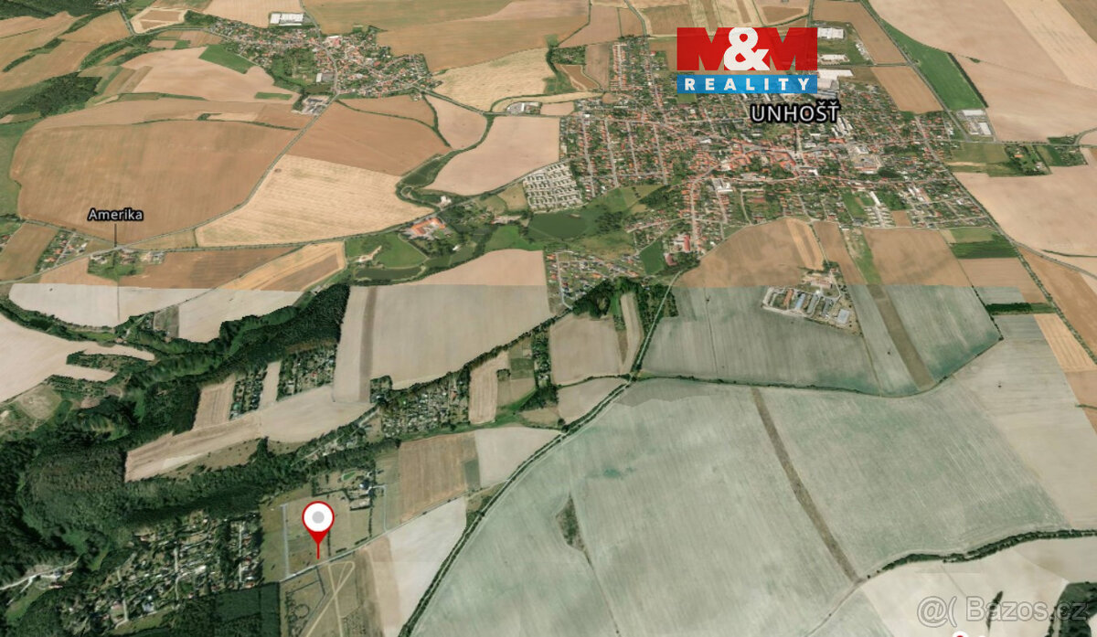 Prodej pole, 1616 m², Unhošť