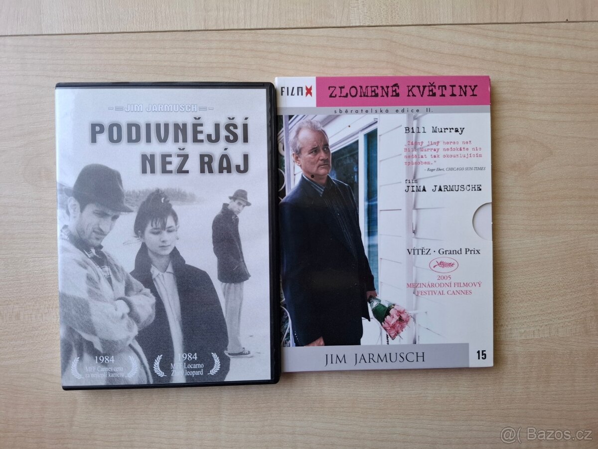 2 filmů (DVDs) od Jim Jarmusch