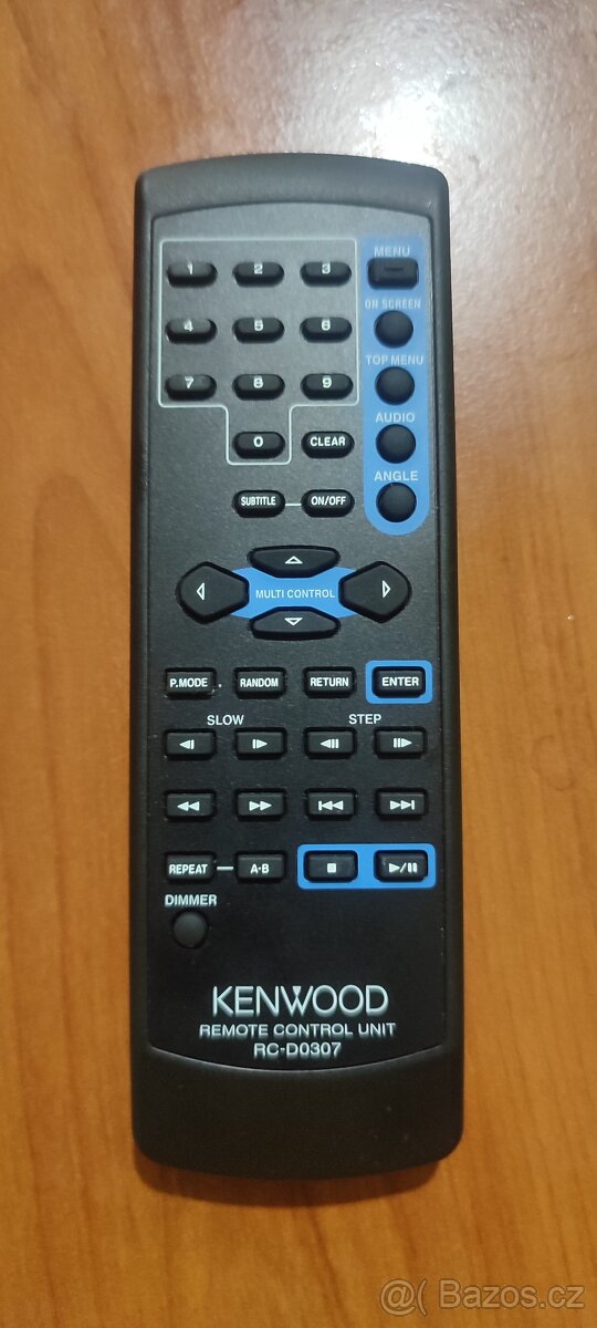 Dálkový ovladač k CD, DVD Kenwood RC-D0307