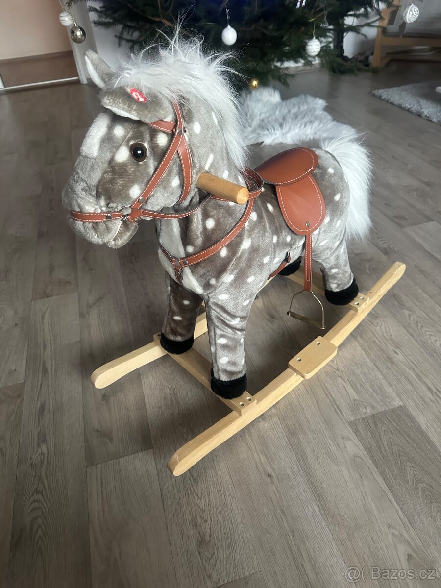 Houpaci konik s melodii 63cm