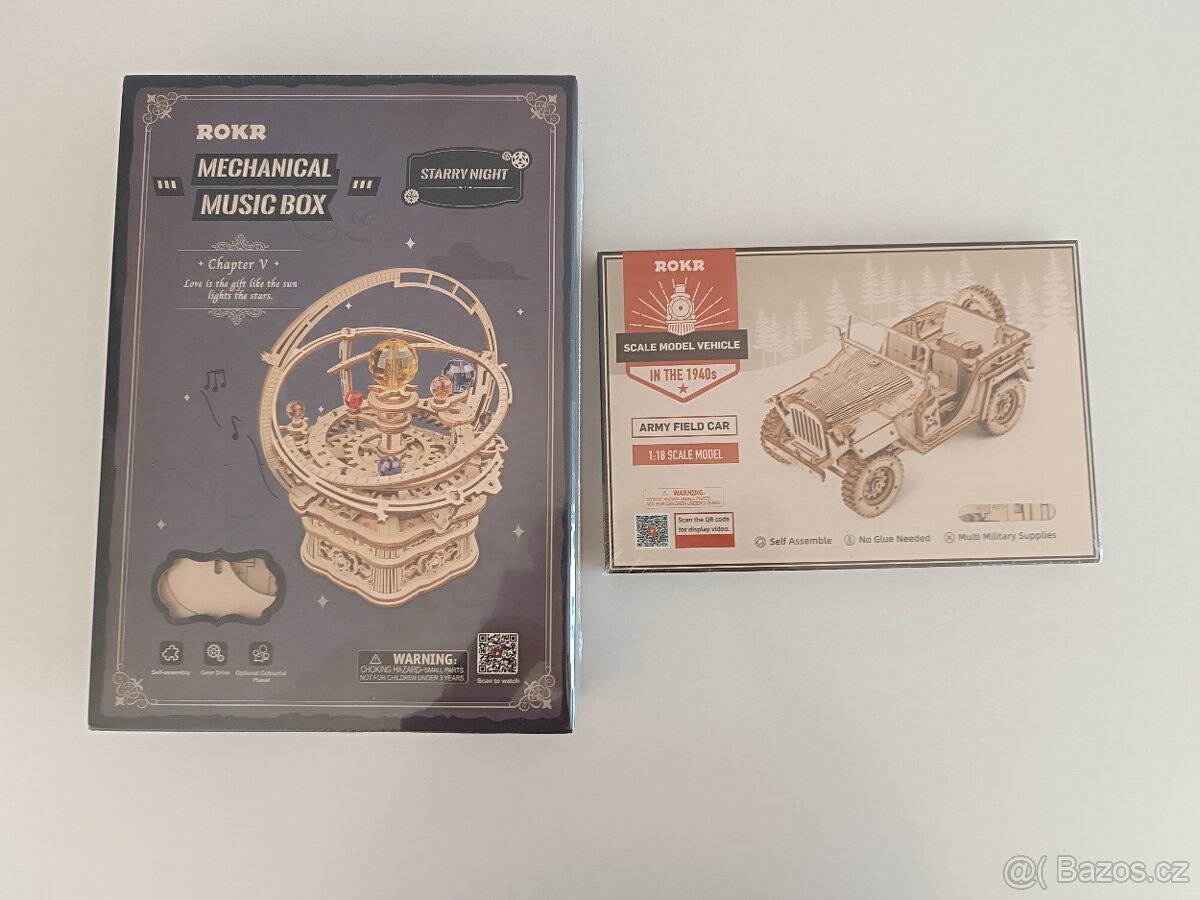 Dvě nové stavebnice ROKR