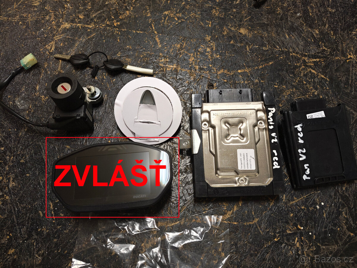 ECU, BBS, klíče sada Ducati Panigale V2