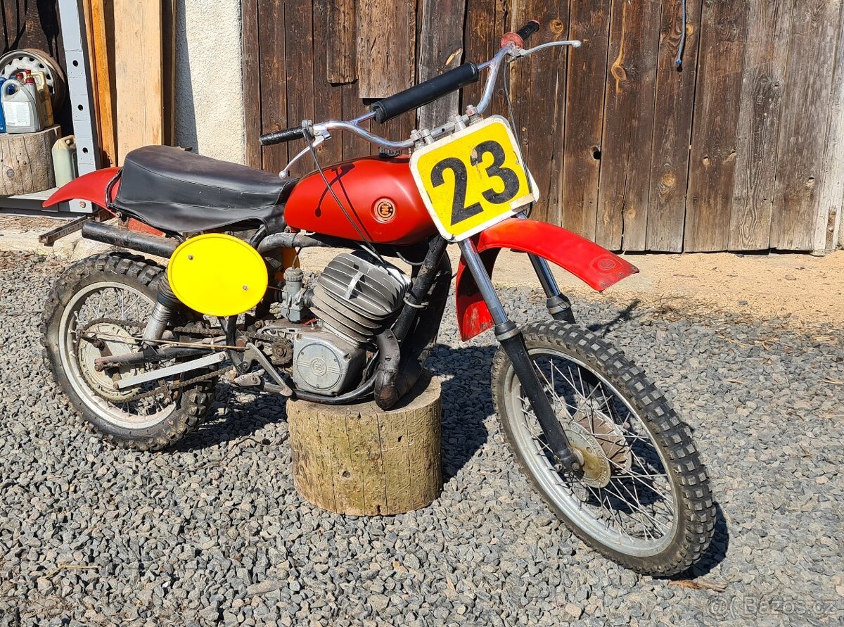 ČZ 380 typ 998 - Classic motocross