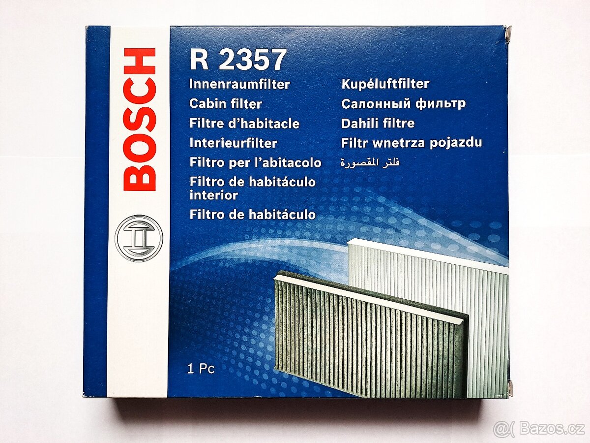 Kabinový filtr BOSCH R 2357