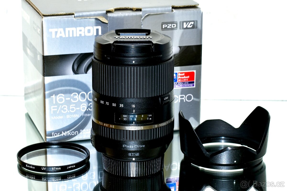 Nikon Tamron 16-300mm Di VC + UV filtr Kenko 67mm