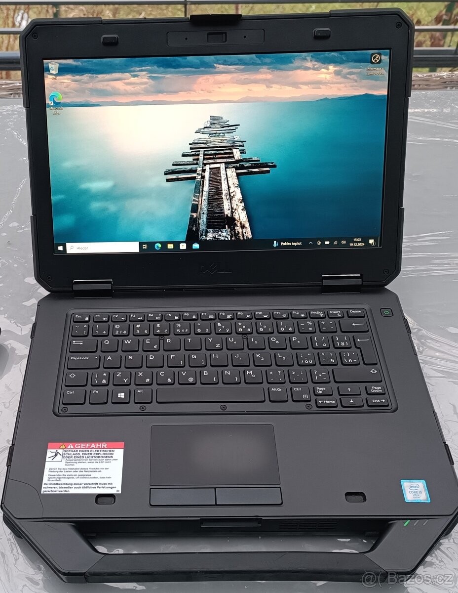 Dotykový odolný notebook Dell Latitude Rugged E5414 /8GB RAM