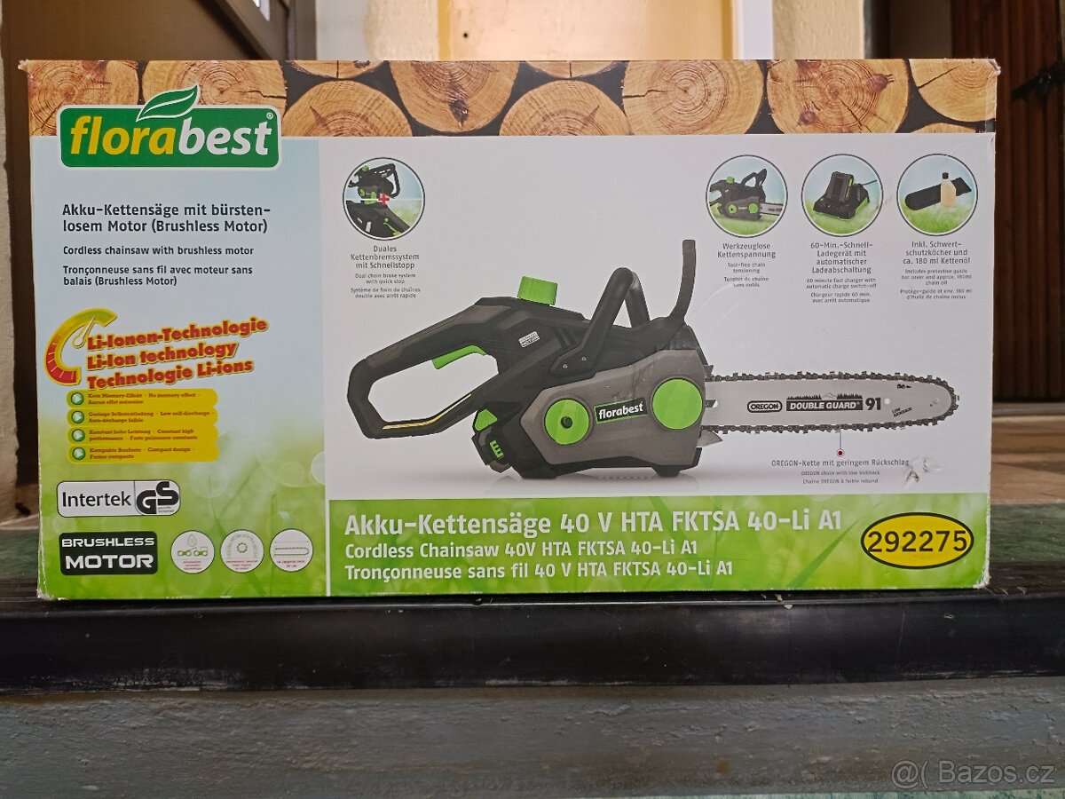 prodám aku řetězovou pilu