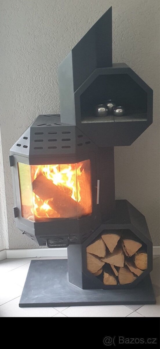 Luxusní krbová kamna