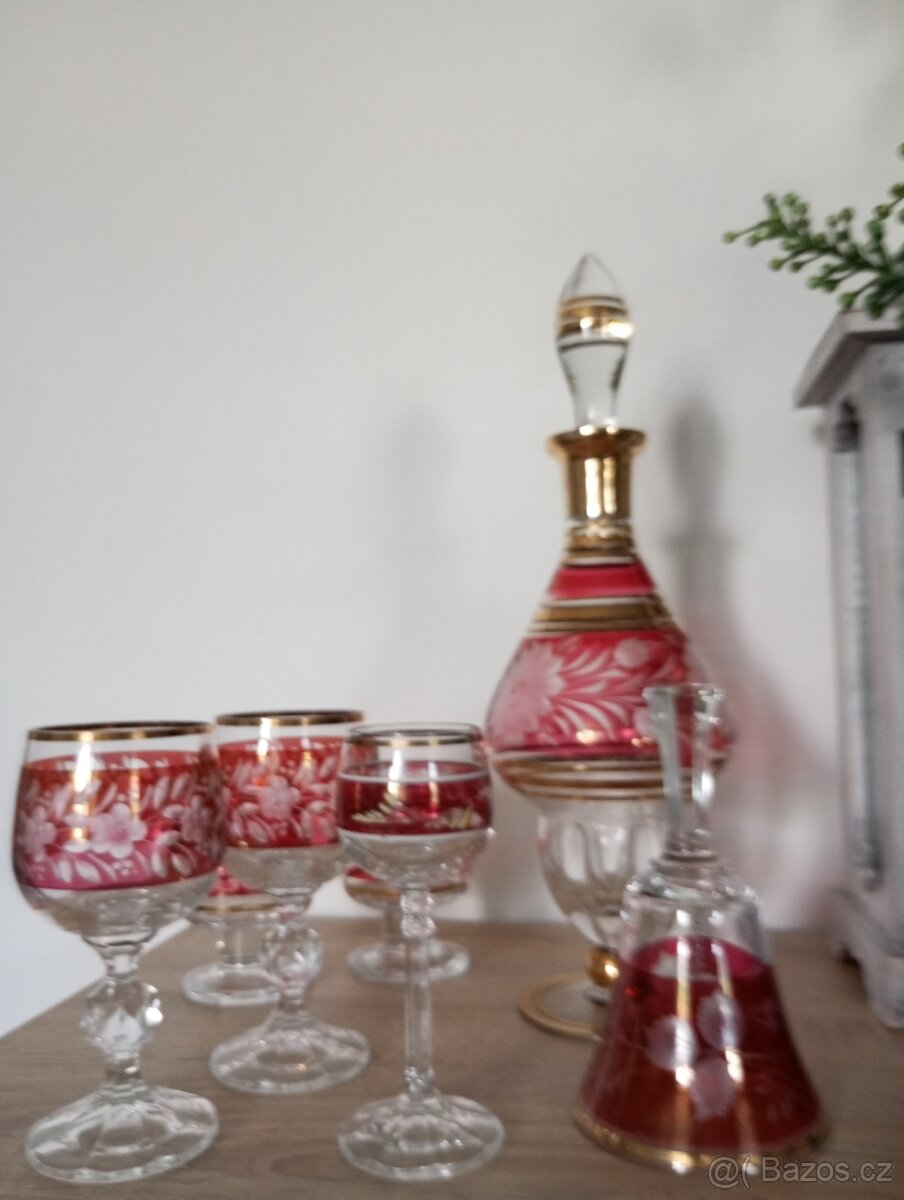 Sada skla s 2 x sklenka na sekt