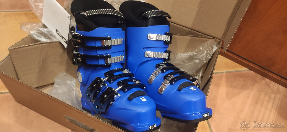 Nové dětské lyžařské boty zn. Salomon - EU29/30