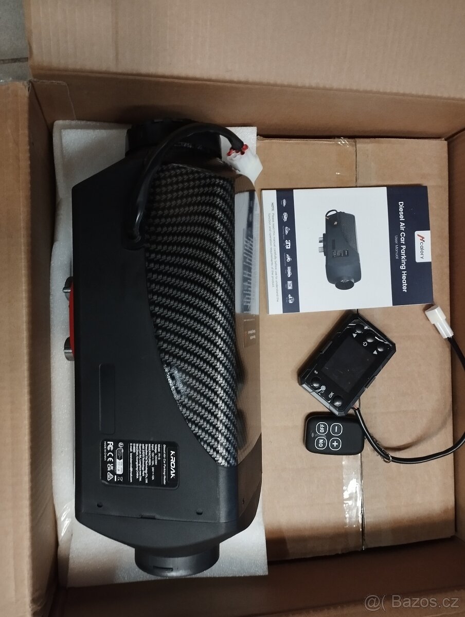 Naftové teplovzdušné nezávislé topení 5 KW