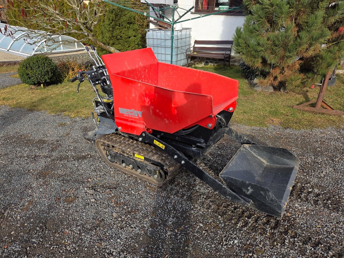 Pásový dumper HECHT 2960, zánovní v záruce