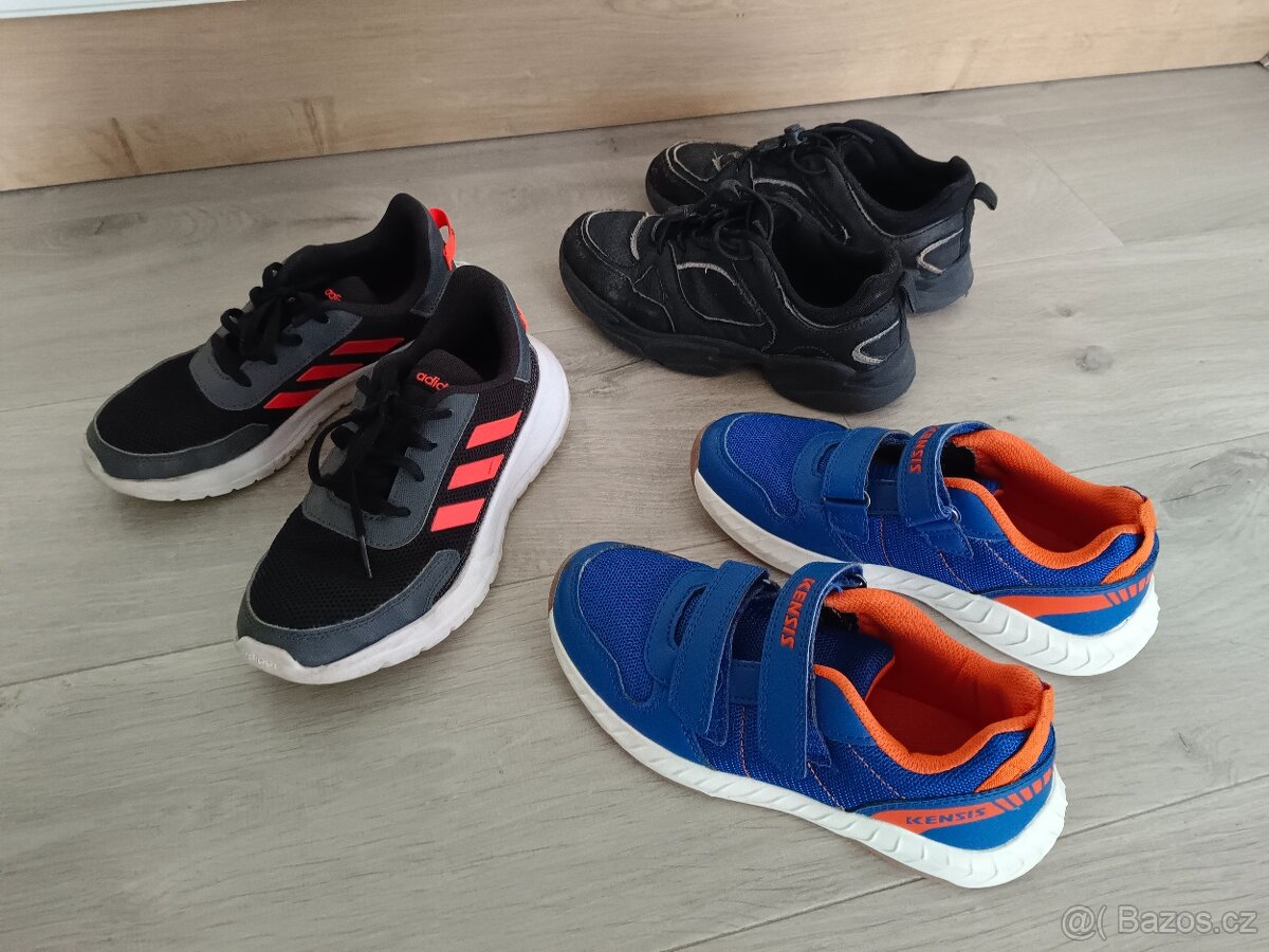 3x dětské boty 34 vel.