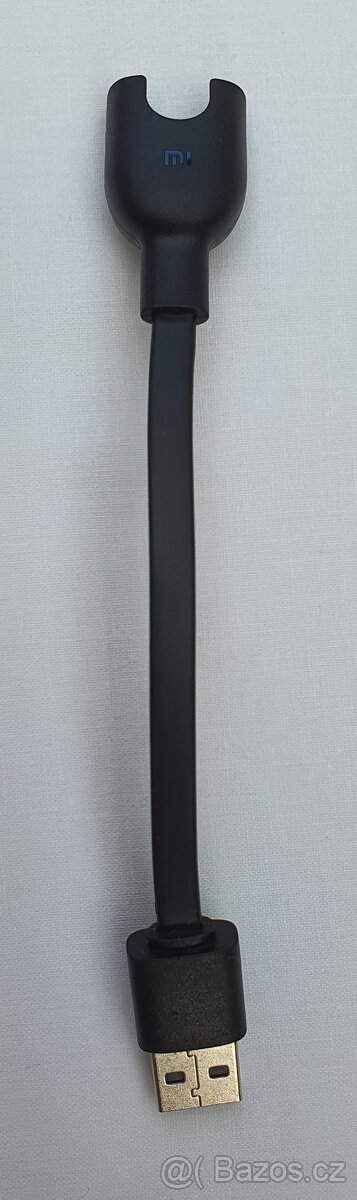 Originální černý nabíjecí kabel pro Xiaomi Mi Band 3