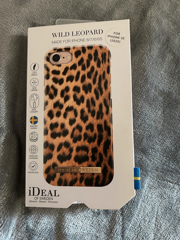 iDeal Of Sweden kryt iPhone 8/7/6/6S/SE Wild Leopard